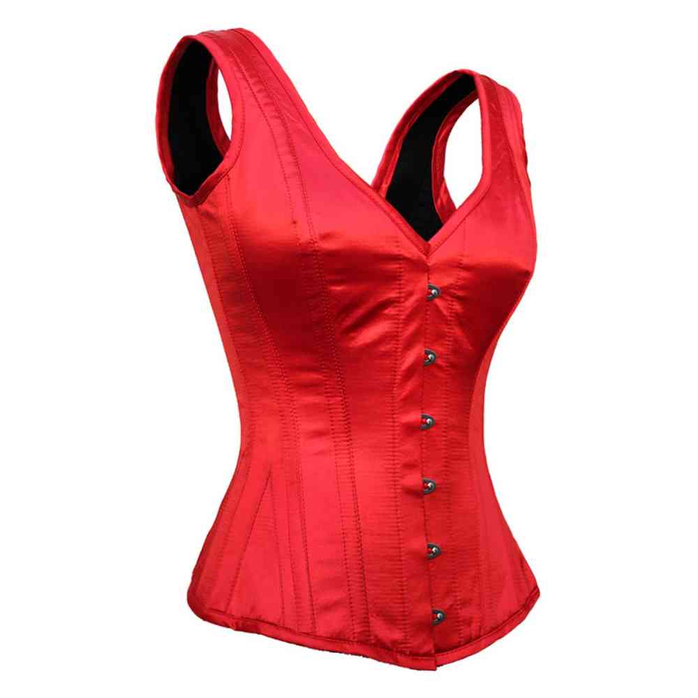 Attitude Corsets - Barinion Overbust korset - Rood